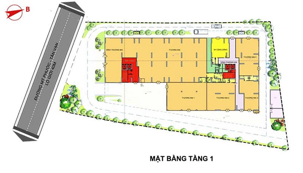 Tiện ích tại Minh Quốc Plaza