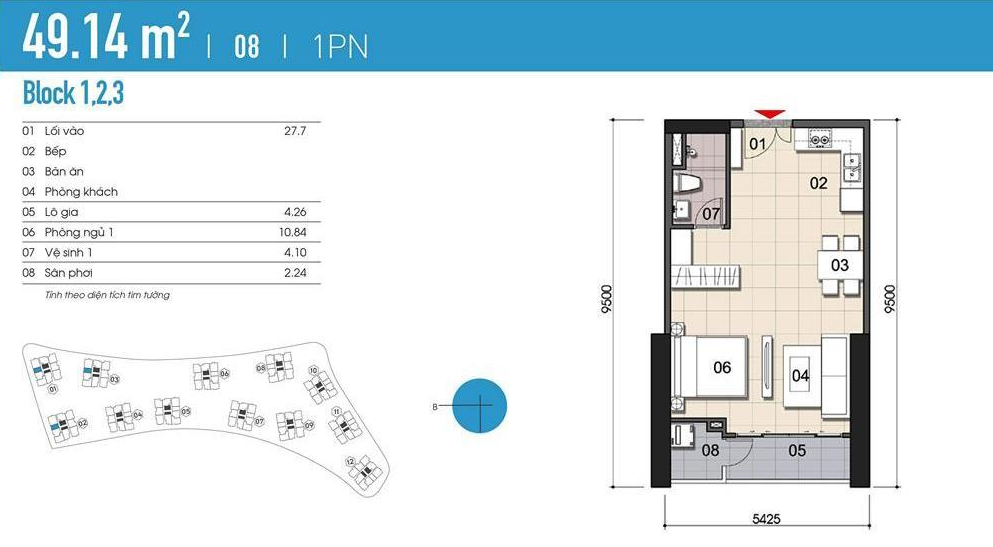 Thiết kế căn hộ tại The Privé